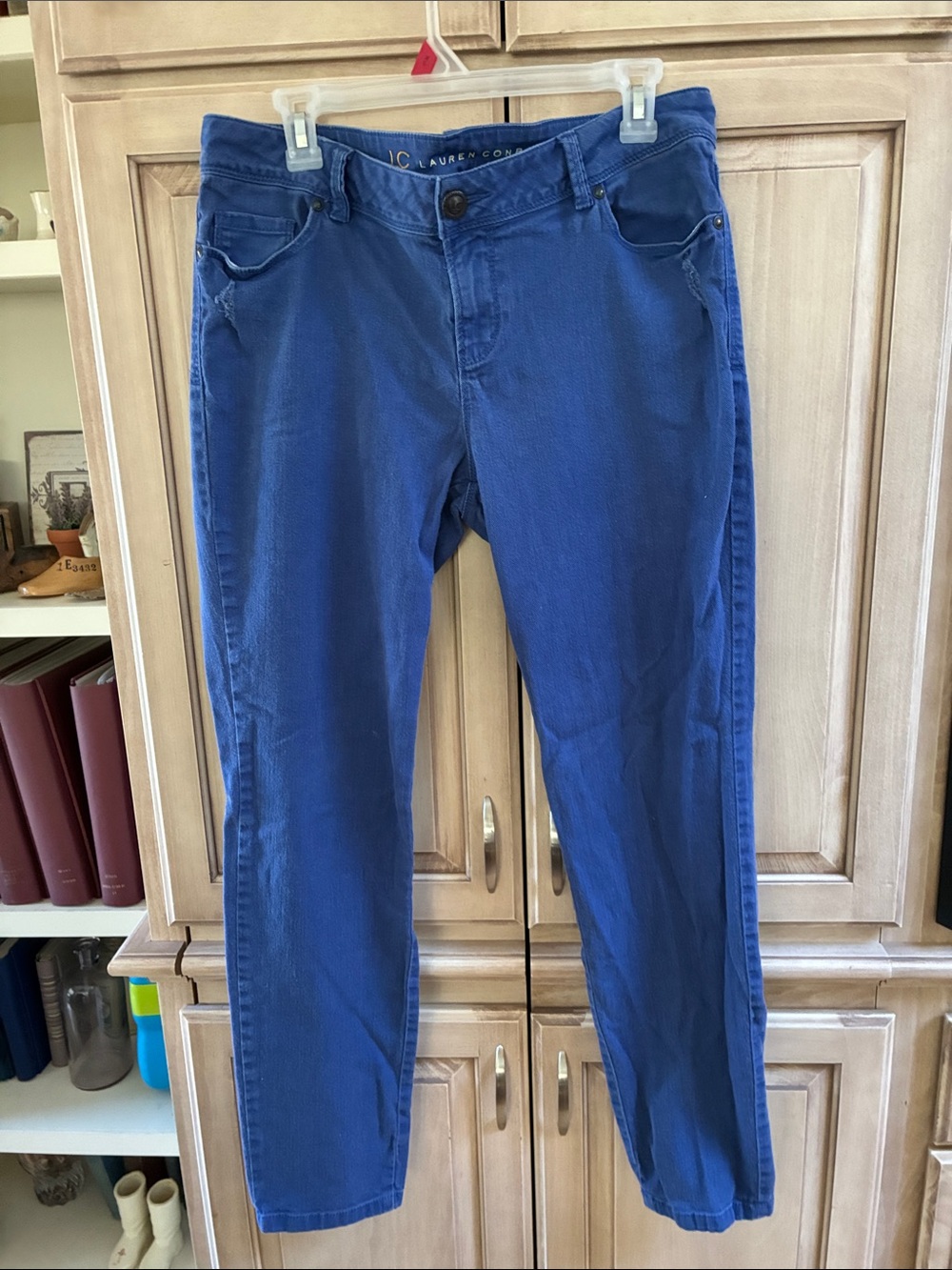 LC Lauren Conrad blue Straight-Leg Jeans sz 12